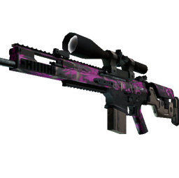 SCAR-20 | Splash Jam (Well-Worn)