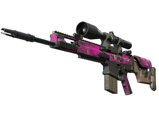 SCAR-20 | Splash Jam (Well-Worn)