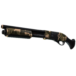 StatTrak™ Sawed-Off | Black Sand (Well-Worn)