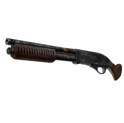 StatTrak™ Sawed-Off | Orange DDPAT (Battle-Scarred)