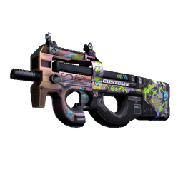 StatTrak™ P90 | Neoqueen (Minimal Wear)