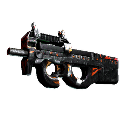 P90 | Vent Rush (Battle-Scarred)