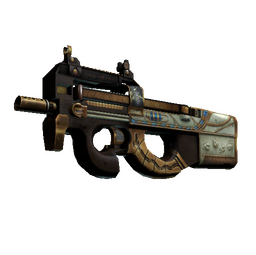 Souvenir P90 | ScaraB Rush (Well-Worn)