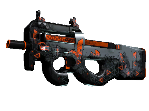 Image for the P90 | Trigon weapon skin in Counter Strike 2