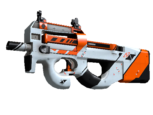 Image for the P90 | Asiimov weapon skin in Counter Strike 2