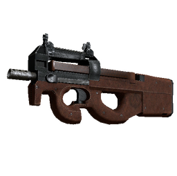 P90 | Leather (Battle-Scarred)