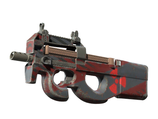 Souvenir P90 | Fallout Warning (Well-Worn)