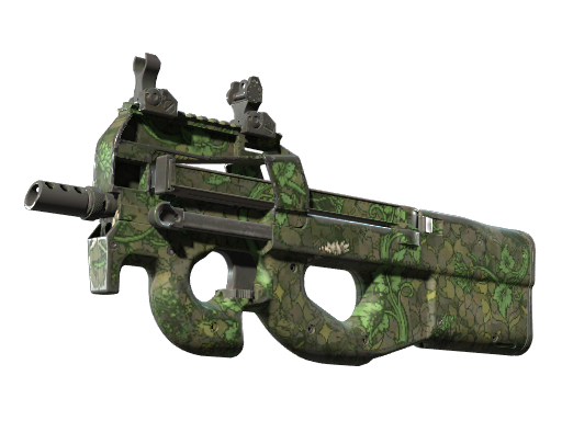 Souvenir P90 | Verdant Growth (Well-Worn)