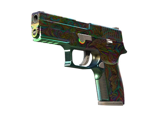 StatTrak™ P250 | Visions (Well-Worn)