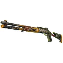 StatTrak™ XM1014 | Incinegator (Well-Worn)