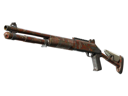 StatTrak™ XM1014 | Red Python (Well-Worn)