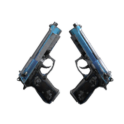 StatTrak™ Dual Berettas | Urban Shock (Battle-Scarred)