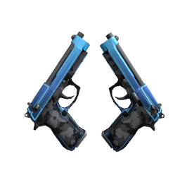 StatTrak™ Dual Berettas | Urban Shock (Factory New)