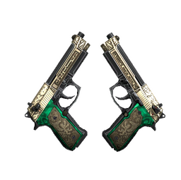 StatTrak™ Dual Berettas | Royal Consorts (Minimal Wear)