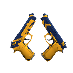 StatTrak™ Dual Berettas | Marina (Factory New)