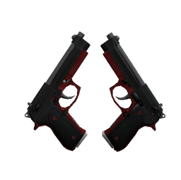 StatTrak™ Dual Berettas | Panther (Minimal Wear)