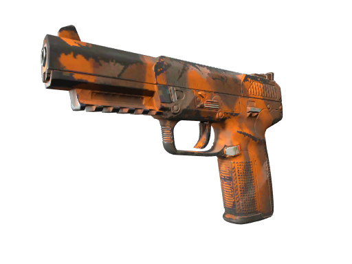 Five-SeveN | Orange Peel (Well-Worn)