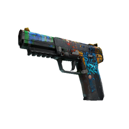 Five-SeveN | Fall Hazard (Battle-Scarred)