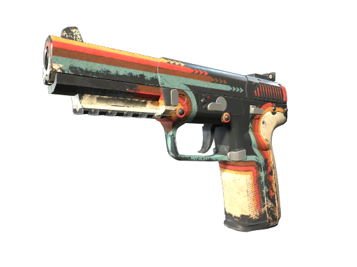 Five-SeveN | Retrobution (Battle-Scarred)