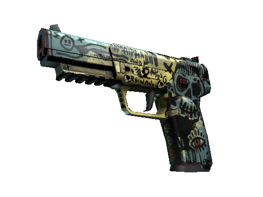 StatTrak™ Five-SeveN | Scrawl (Field-Tested)