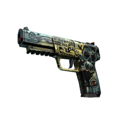 StatTrak™ Five-SeveN | Scrawl (Well-Worn)