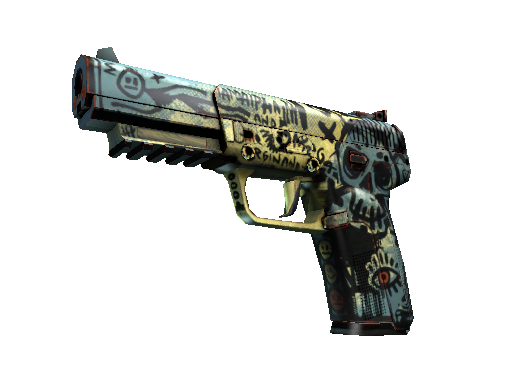 StatTrak™ Five-SeveN | Scrawl (Factory New)