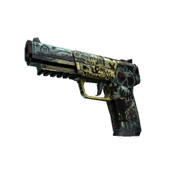 StatTrak™ Five-SeveN | Scrawl (Battle-Scarred)