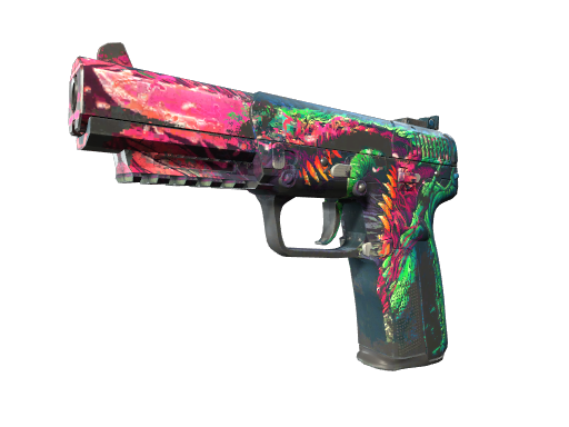 Item Five-SeveN | Hyper Beast (Battle-Scarred)