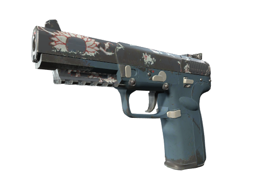 StatTrak™ Five-SeveN | Nightshade (Well-Worn)