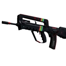 StatTrak™ FAMAS | ZX Spectron (Battle-Scarred)