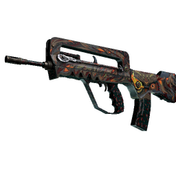 StatTrak™ FAMAS | Eye of Athena (Field-Tested)