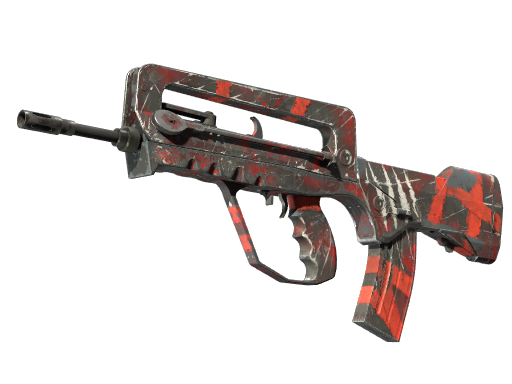 StatTrak™ FAMAS | Survivor Z (Well-Worn)