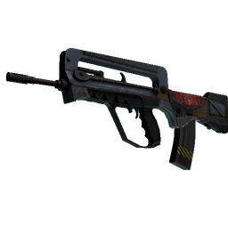 StatTrak™ FAMAS | Decommissioned (Battle-Scarred)