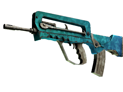 FAMAS | Waters of Nephthys (Battle-Scarred)