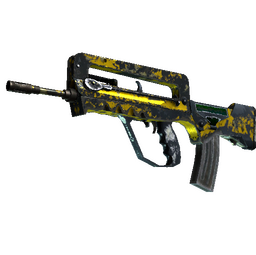 StatTrak™ FAMAS | Neural Net (Battle-Scarred)