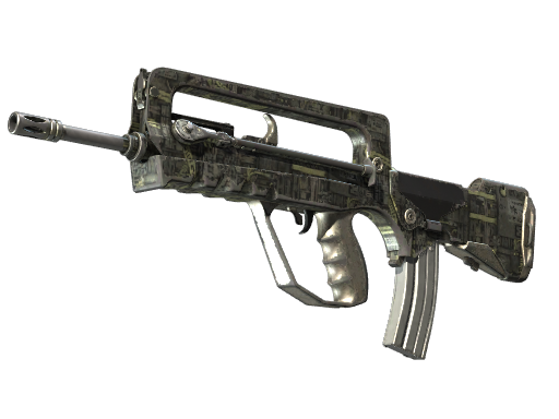 FAMAS | Faulty Wiring (Battle-Scarred)