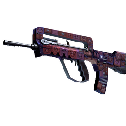 StatTrak™ FAMAS | Rapid Eye Movement (Well-Worn)