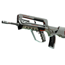 StatTrak™ FAMAS | Mecha Industries (Well-Worn)