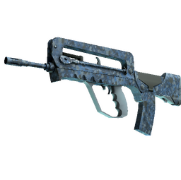 FAMAS | Cyanospatter (Factory New)