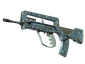 FAMAS | Cyanospatter (Field-Tested)