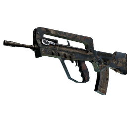 FAMAS | CaliCamo (Battle-Scarred)