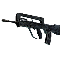 FAMAS | Night Borre (Battle-Scarred)