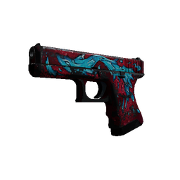 StatTrak™ Glock-18 | Water Elemental (Battle-Scarred)