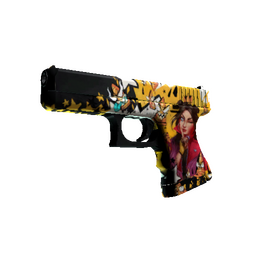 StatTrak™ Glock-18 | Bullet Queen (Well-Worn)