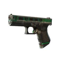 Glock-18 | Green Line (Battle-Scarred)