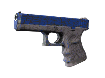 StatTrak™ Glock-18 | Blue Fissure