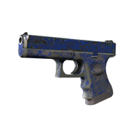 Glock-18 Blue Fissure