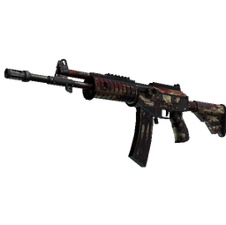 Galil AR | Crimson Tsunami (Battle-Scarred)