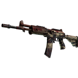 StatTrak™ Galil AR | Crimson Tsunami (Well-Worn)