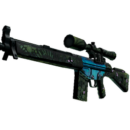 StatTrak™ G3SG1 | Dream Glade (Battle-Scarred)